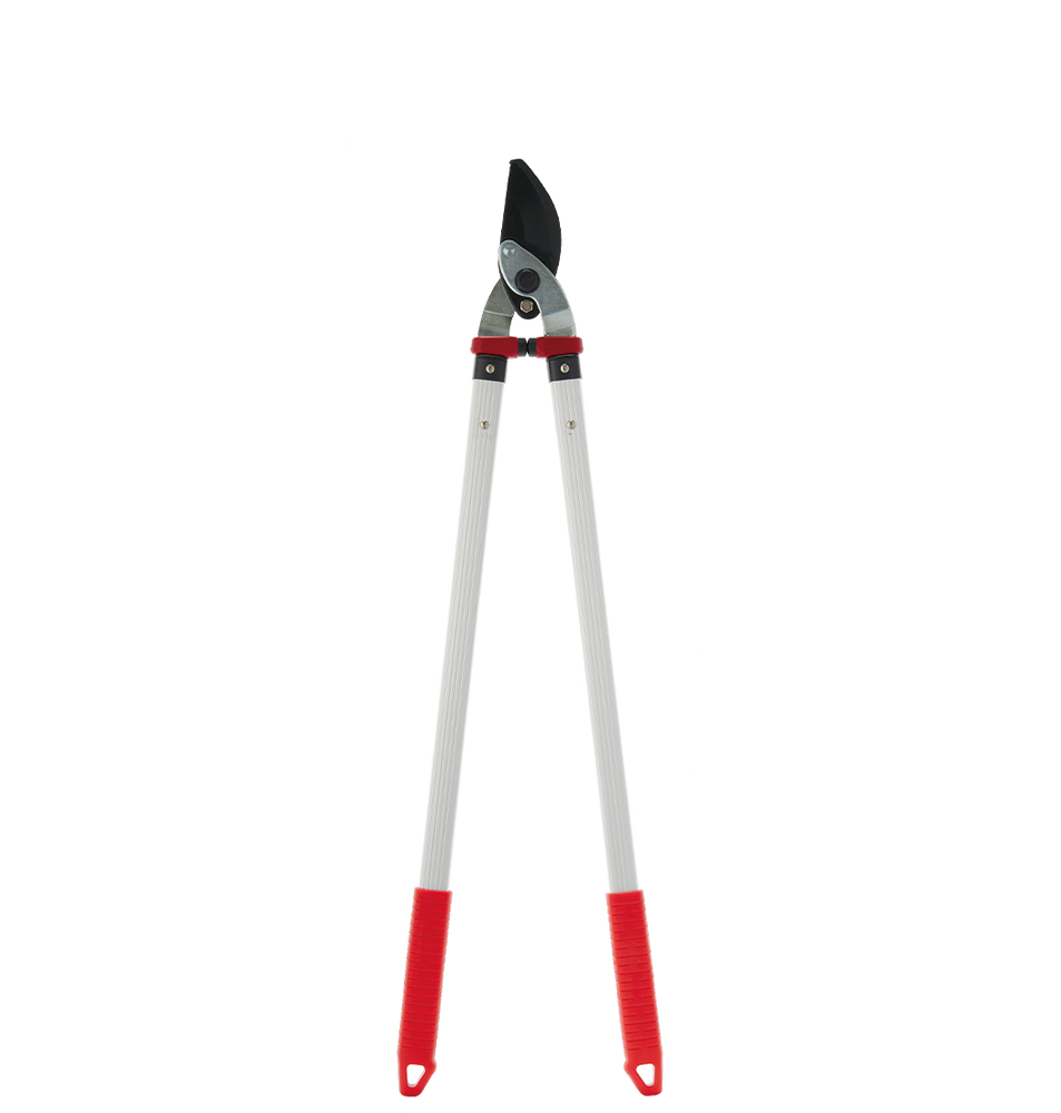 [HWASHIN] Lopping Shears K-630, 770mm, Thick Branches, Carbon Tool Steel SK-5, Teflon coating, Lever Principle, Shock Mitigation, Plastic Injection Handle - Made In Korea